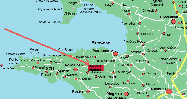 carte cap sizun
