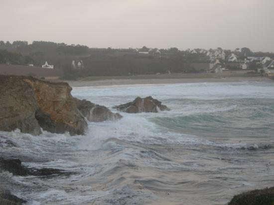 Tempête en Baie d'Audierne