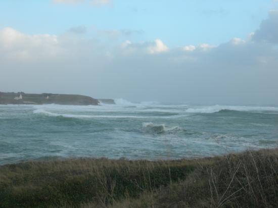 Tempête en Baie d'audierne