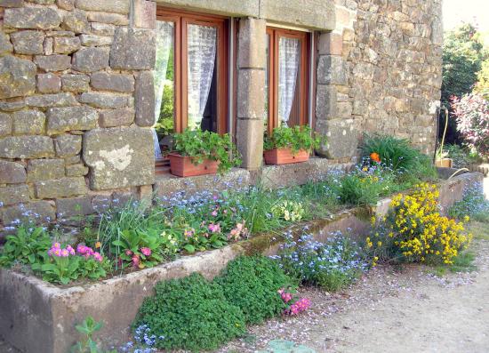 la façade fleurie